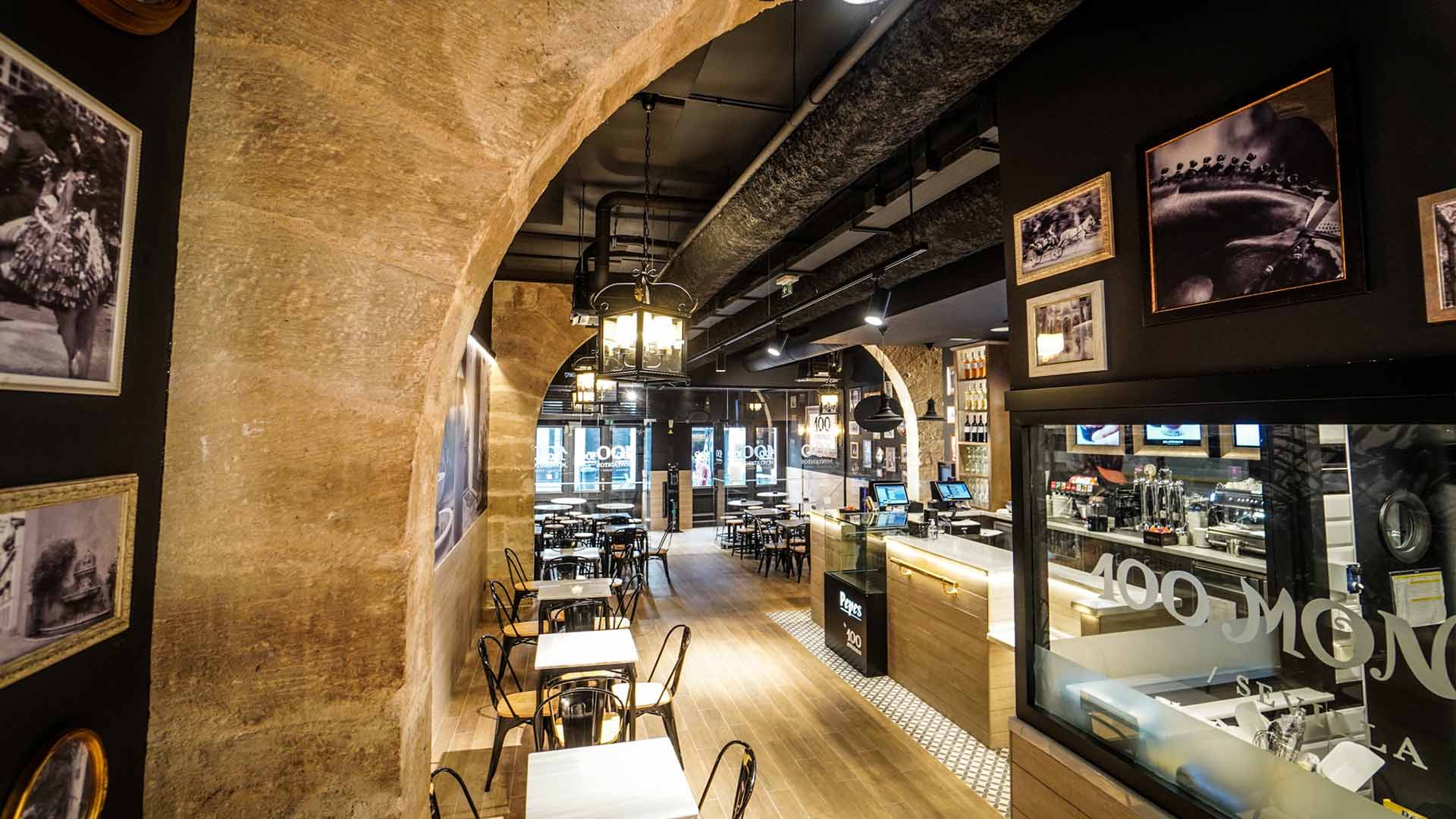 Implementation of restaurants 100 Montaditos in Europe