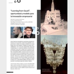 Learning from Gaudí, artículo publicado en AFL sobre la figura de Antoni Gaudí y su modelo de innovación empresarial