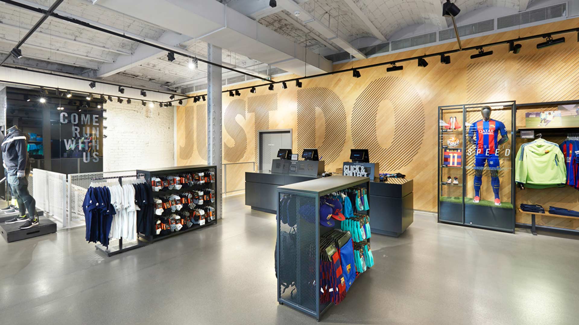 Implementation and project management of Nike stores in Europe