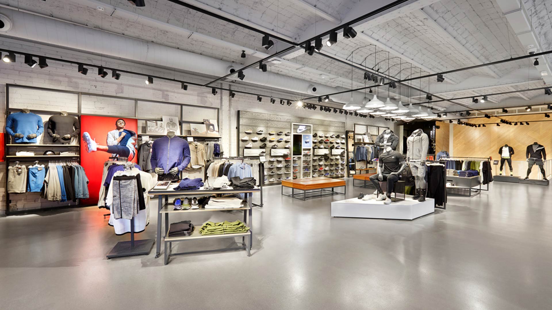 Diseño y gestión de proyecto de tienda Nike en Europa