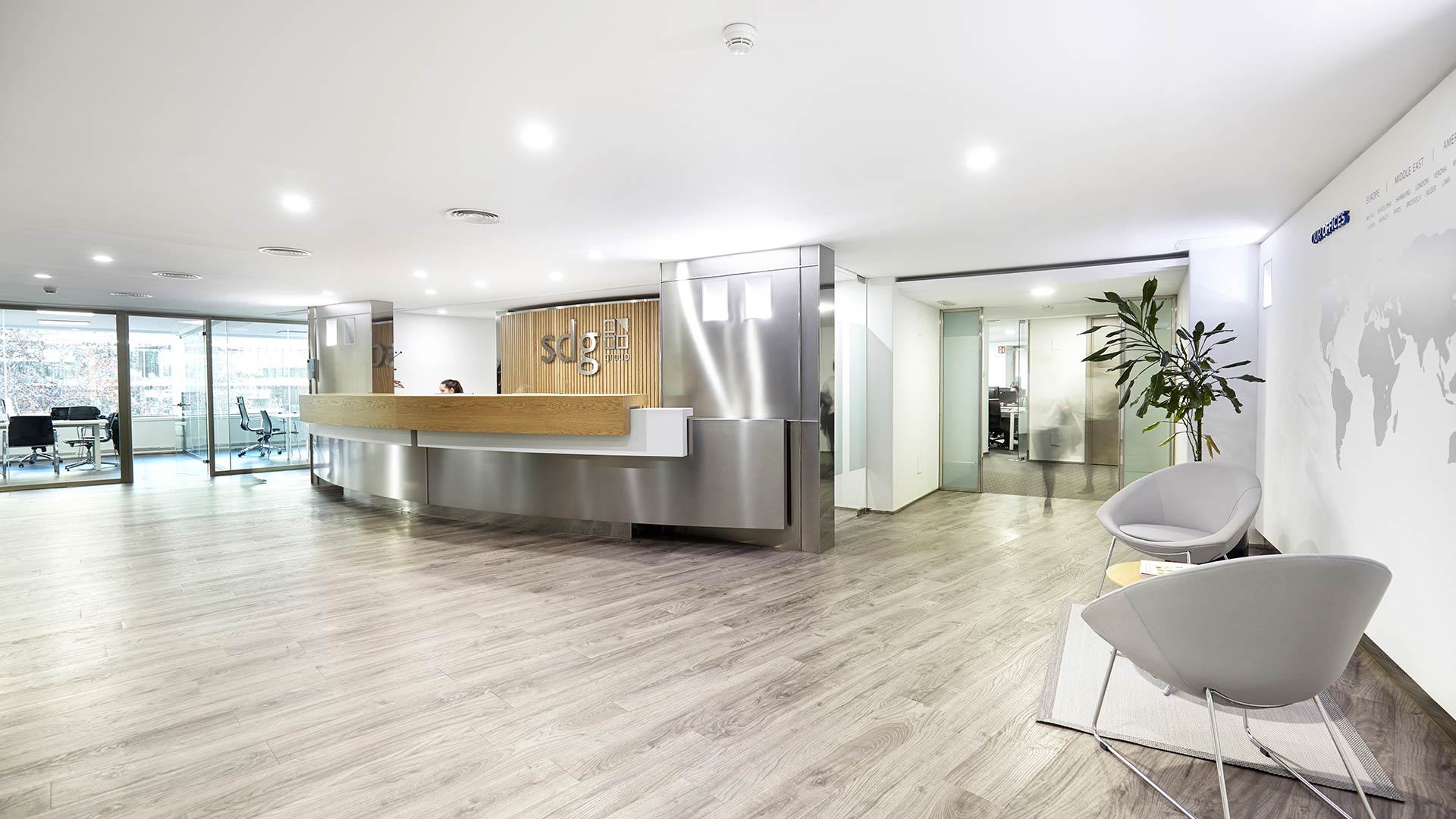 Design and build of SDG offices in Barcelona