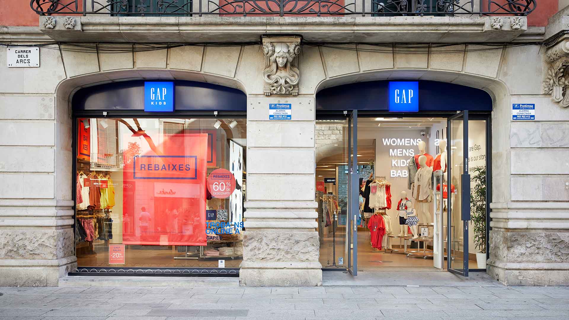 Grup Idea implementa la tienda de GAP en Barcelona